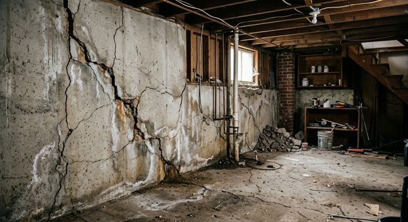 Basement Crack Repair in Summerville, SC