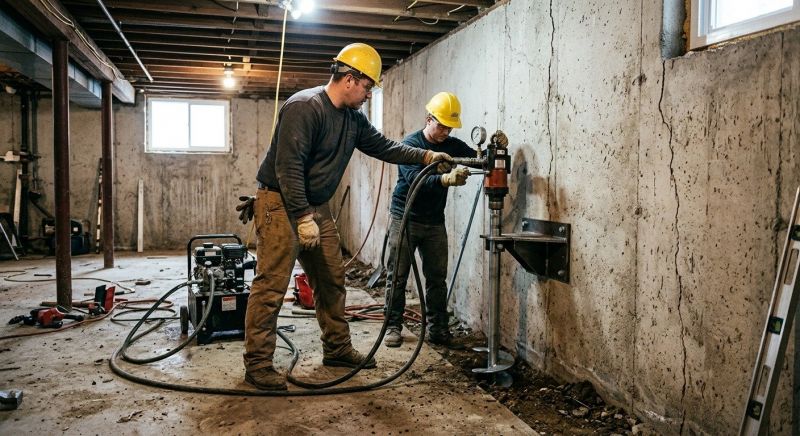 Basement Stabilization in Summerville, SC