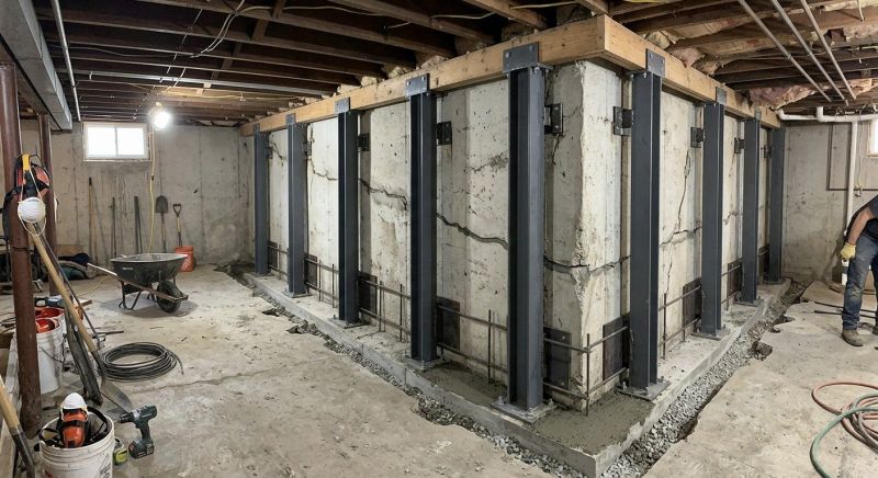 Basement Stabilization in Summerville, SC