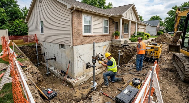 Building Foundation Repair in Goose Creek, SC