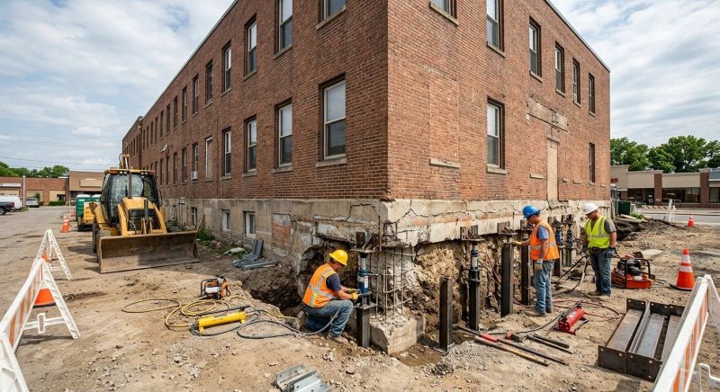 Commercial Foundation Repair in Summerville, SC