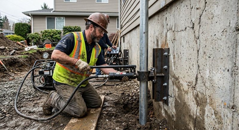 Concrete Foundation Leveling in Hollywood, SC