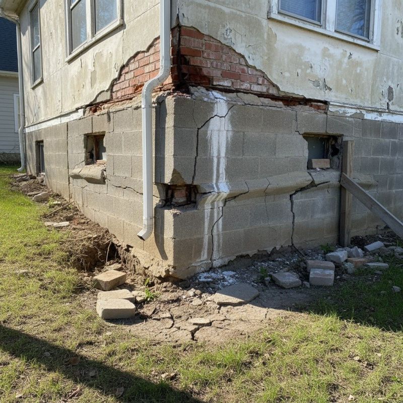 Cracked Foundation Repair in Moncks Corner, SC