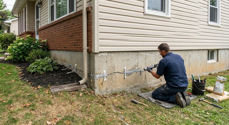 Foundation Cracks Repair in Summerville, SC