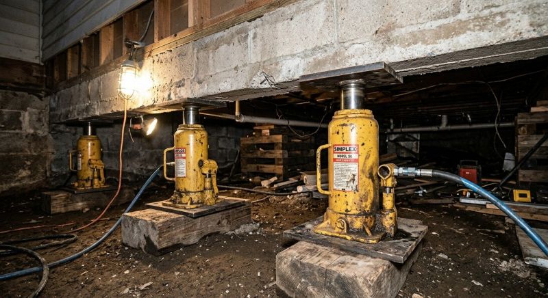 Foundation Jacking in Dorchester County, SC