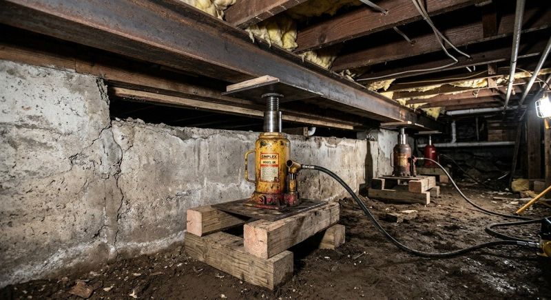 Foundation Jacking in Dorchester County, SC