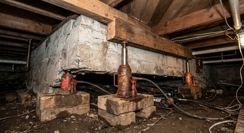 Foundation Jacking in Holly Hill, SC