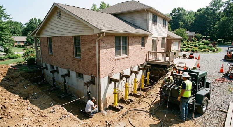 Foundation Jacking in Summerville, SC