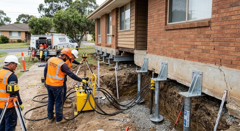 Foundation Jacking in North Charleston, SC