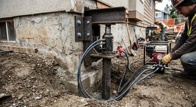 Foundation Lifting in Holly Hill, SC