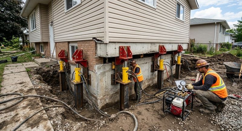 Foundation Lifting in Summerville, SC