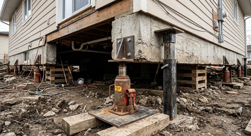 Foundation Lifting in Moncks Corner, SC