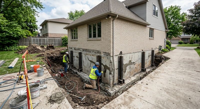 Foundation Settlement Repair in Summerville, SC