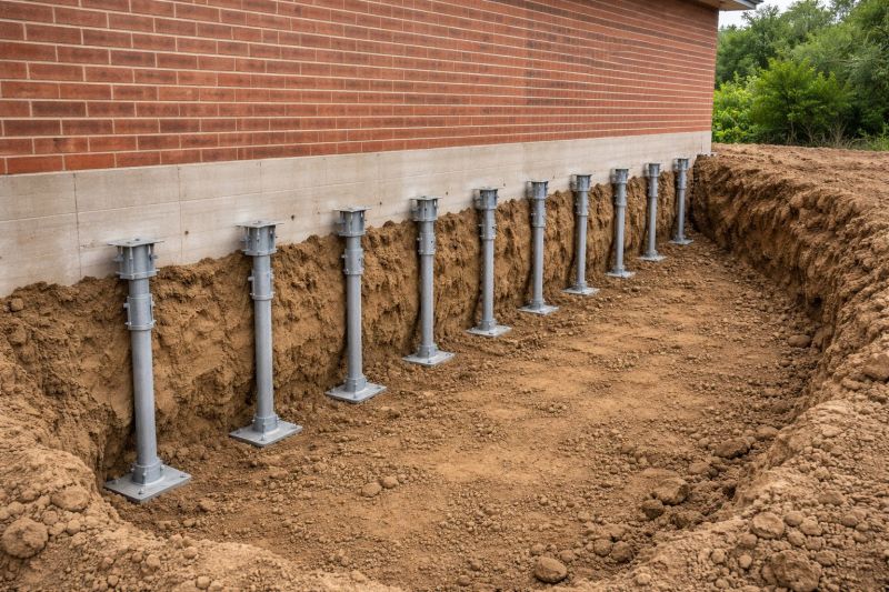 Helical Piers Installation in Summerville, SC