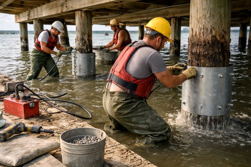 Piling Repair in Berkeley County, SC