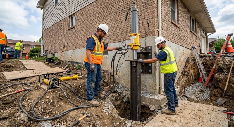 Settling Foundation Service in Holly Hill, SC
