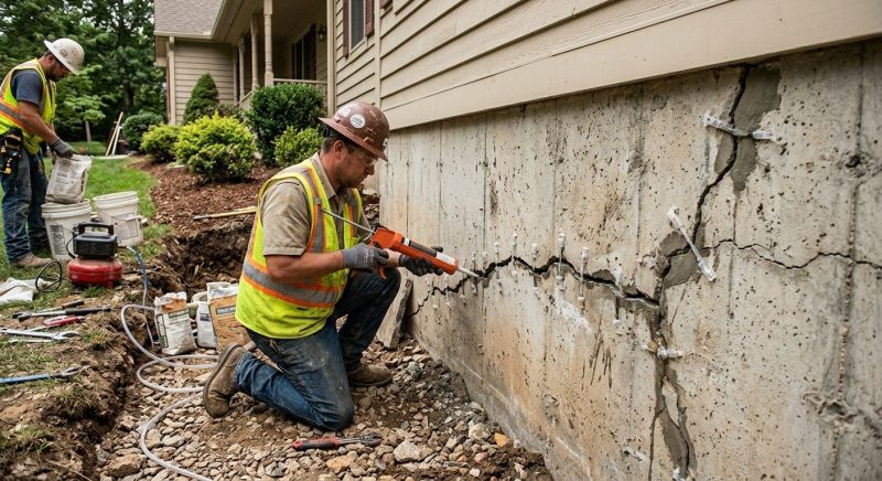 Structural Crack Repair in Summerville, SC
